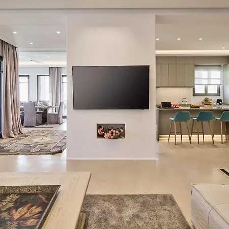 Magnificent Agia Sofia 6 Bedrooms Sapphire Outstanding Sea And Sunset Views Вилла *