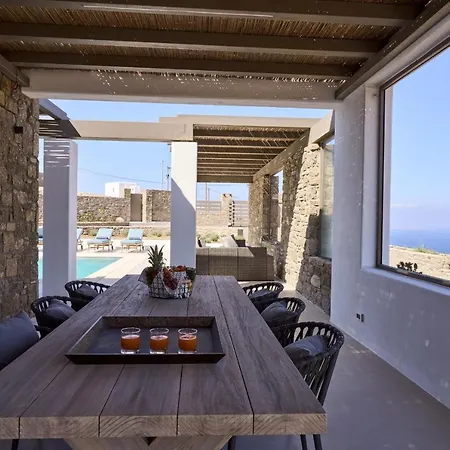 Villa Magnificent Agia Sofia 6 Bedrooms Sapphire Outstanding Sea And Sunset Views Tourlos