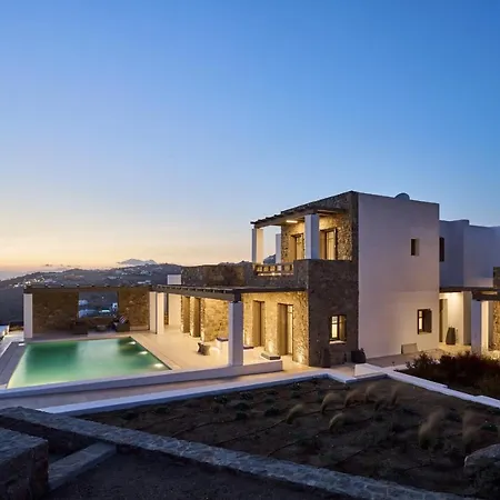 Villa Magnificent Agia Sofia 6 Bedrooms Sapphire Outstanding Sea And Sunset Views Tourlos